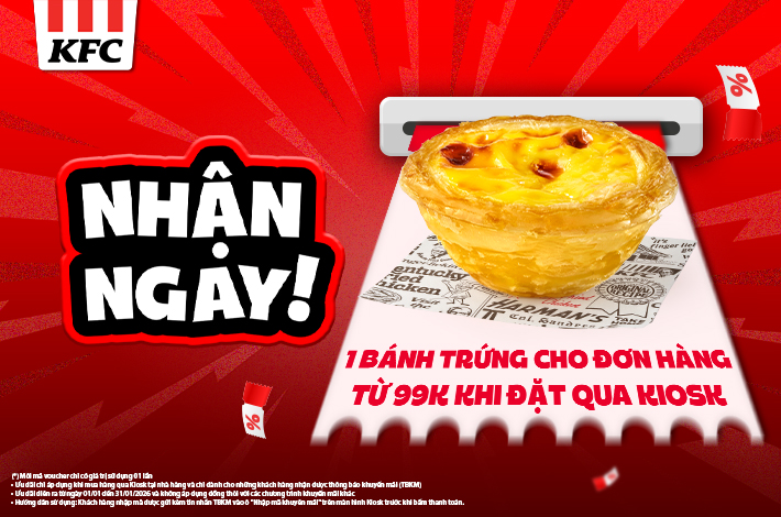Tặng 01 bánh trứng