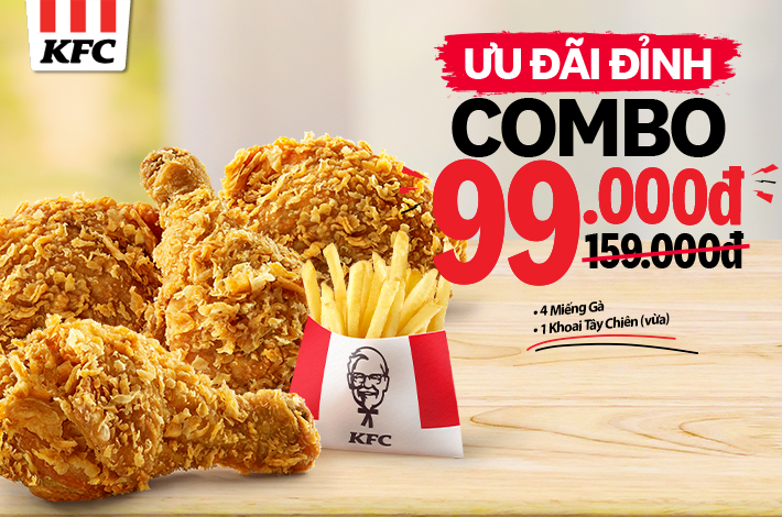 Đặt Hàng Món Gà Rán KFC | KFC Việt Nam