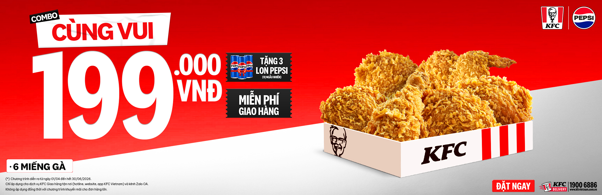 KFC HOTLINE 1900 6886 PHỤC VỤ ĐẶT HÀNG GIAO TẬN NƠI HỖ TRỢ KHÁCH HÀNG 24/7 TRÊN TOÀN QUỐC